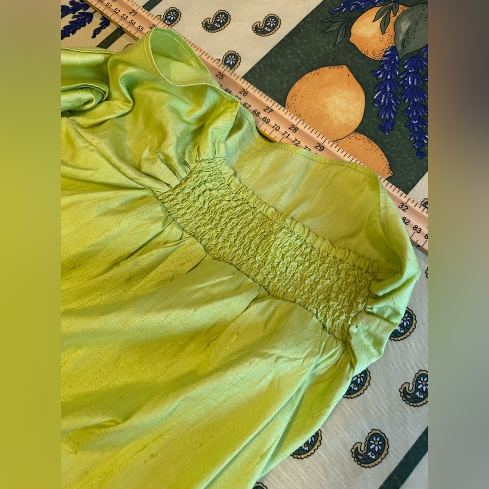 NWT Julia Amory Cartagena Wrap Skirt Dupioni Silk - Picture 11 of 14